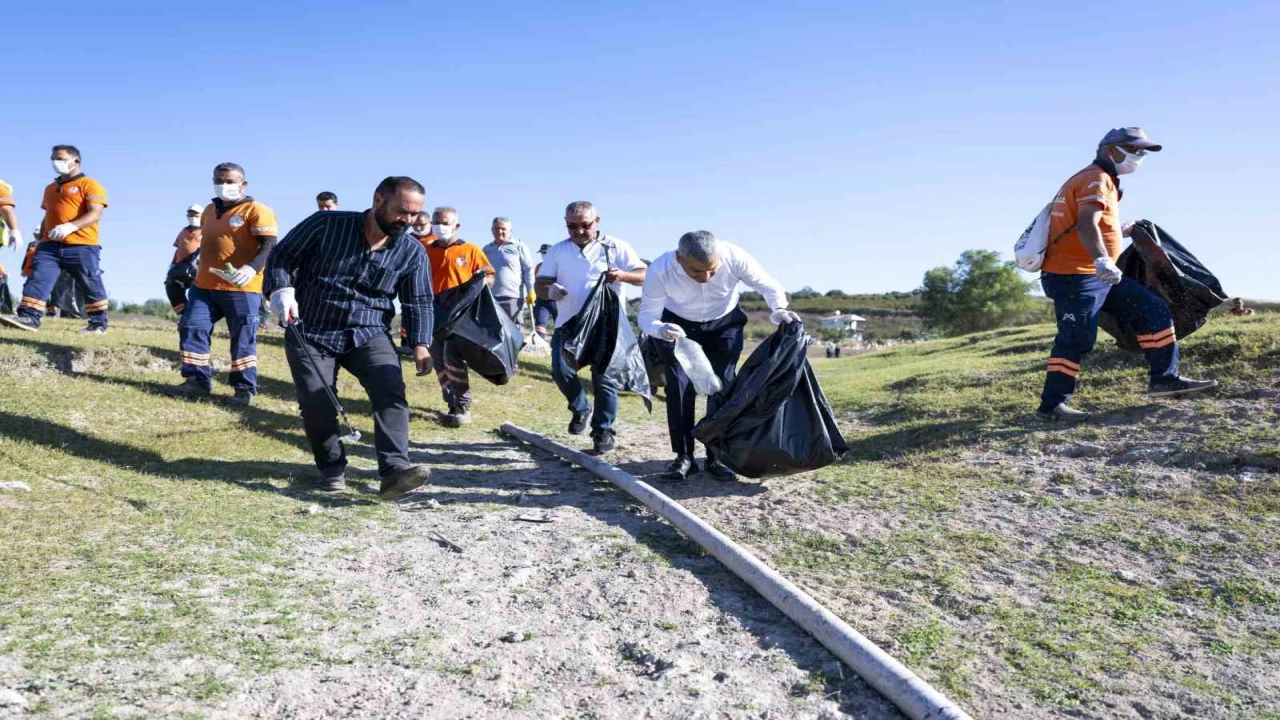 Mersinin içme suyu kaynağında kapsamlı temizlik