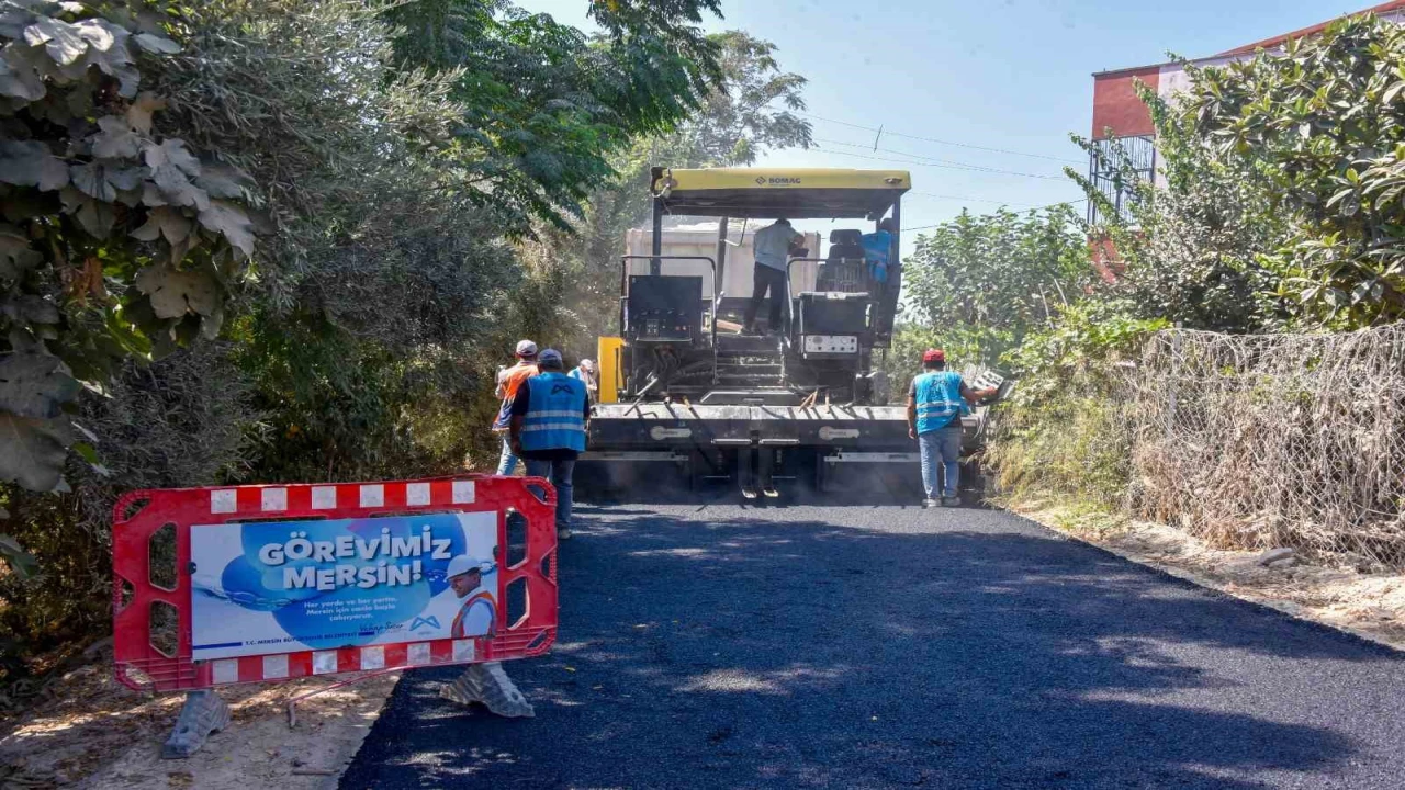 MESKİ, Erdemlideki altyapı çalışmalarına devam ediyor