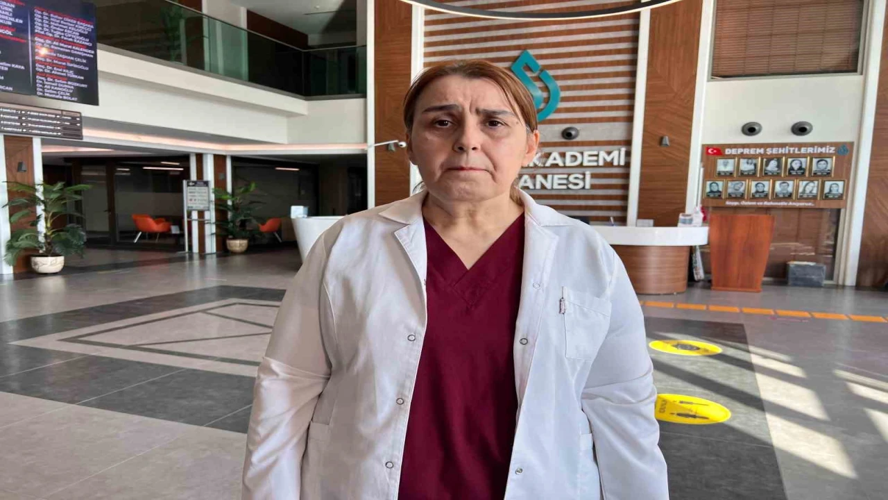 Operasyona alınan hastanın karnından dev tümör çıktı