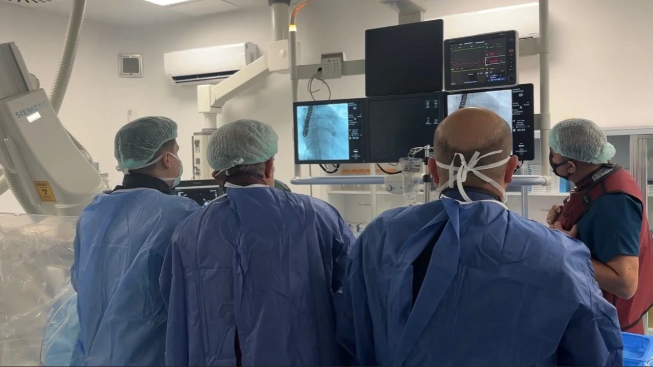 Osmaniyede ilk kez kalp kapağı darlığı ve kalp deliği ameliyatsız yöntemle tedavi edildi