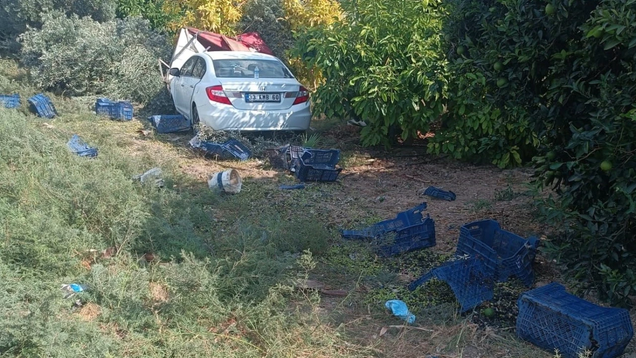 Otomobil bahçeye daldı: Hasat yapan işçilerden 1i öldü, 3ü yaralandı