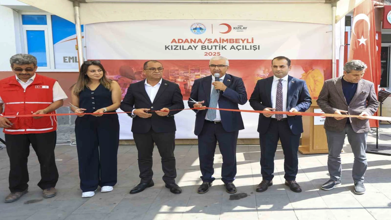 Saimbeylide Kızılay Butik açıldı