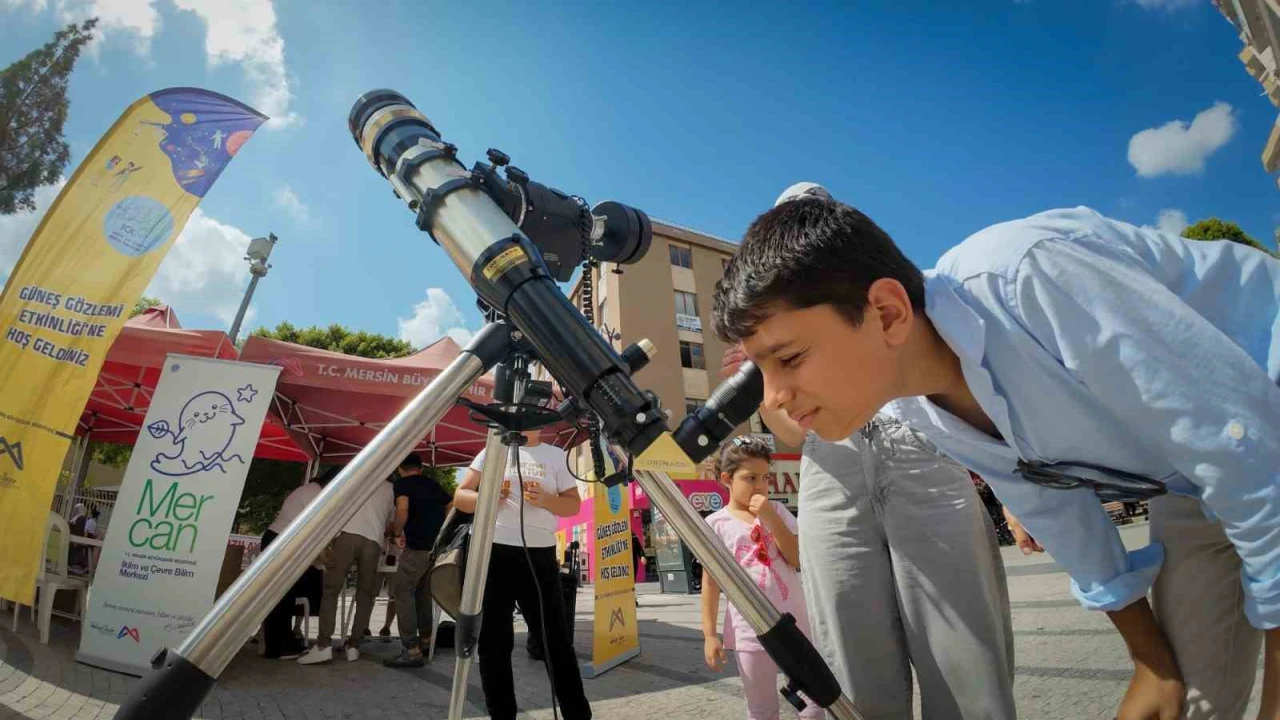 Tarsusta güneş gözlem etkinliği
