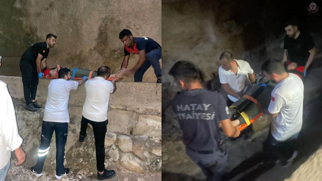 Titus Tünelinde dengesini kaybederek düşen vatandaş yaralandı