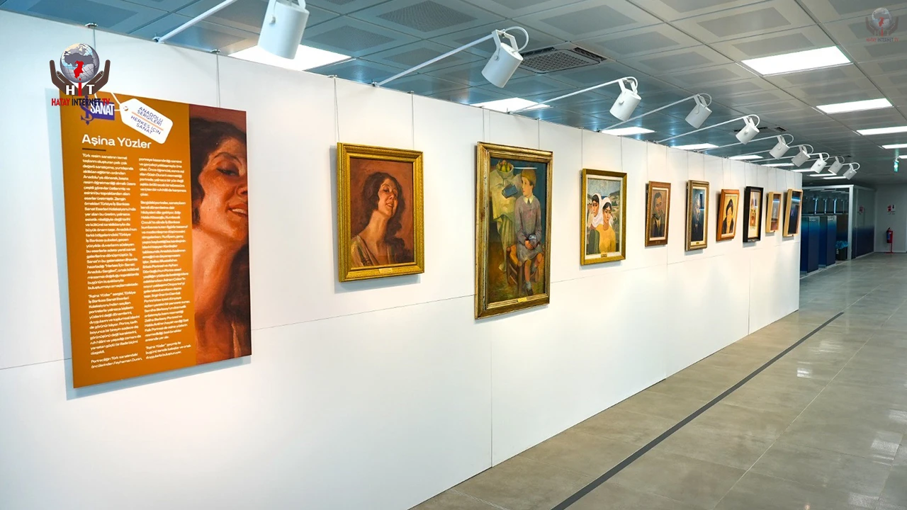 Türkiye İş Bankası ‘Aşina Yüzler’ sergisiyle sanatseverlerle Antakya’da buluştu