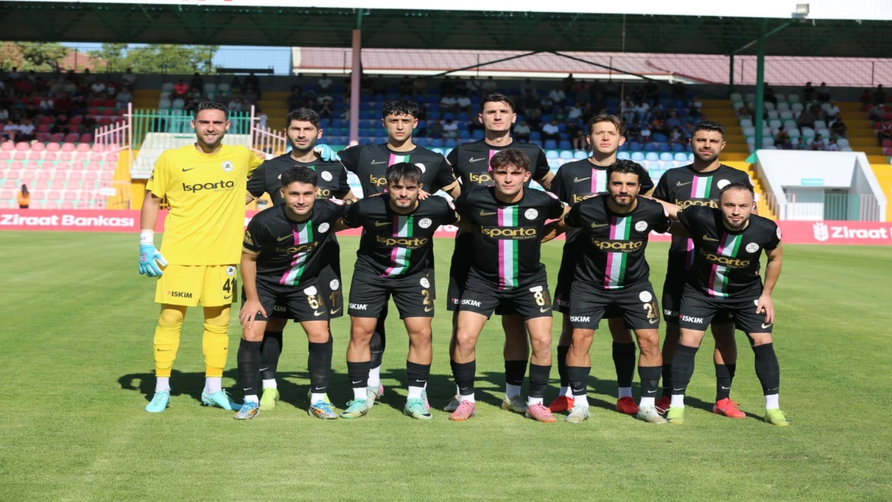 Ziraat Türkiye Kupası: Isparta 32 Spor: 4 - Kırşehir Futbol Spor Kulübü: 0