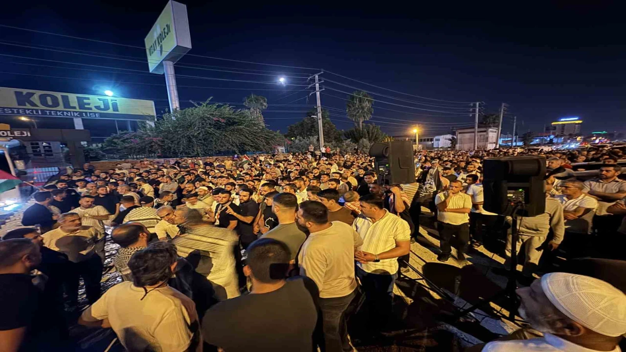 Adanada Sumud Filosuna müdahaleye tepki