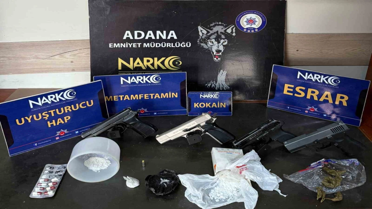 Adanada uyuşturucu operasyonu: 5 tutuklama