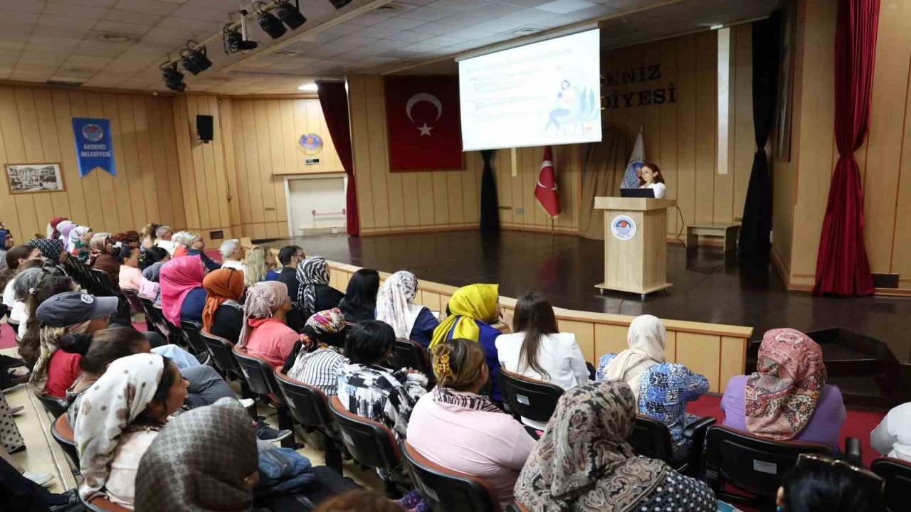 Akdeniz Belediyesinden Anne Sütü İle Besle, Sevgiyle Büyüt projesi