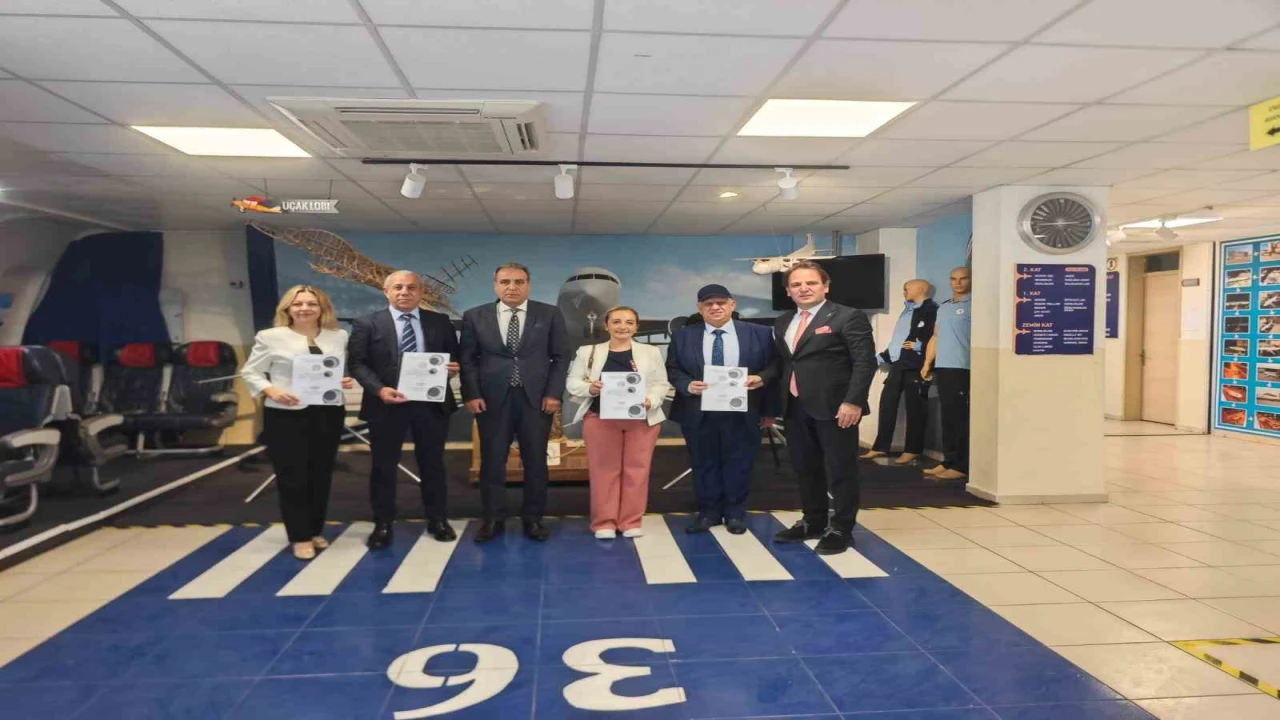 Aksu Uçak Okuluna modern kütüphane ve etüt odası