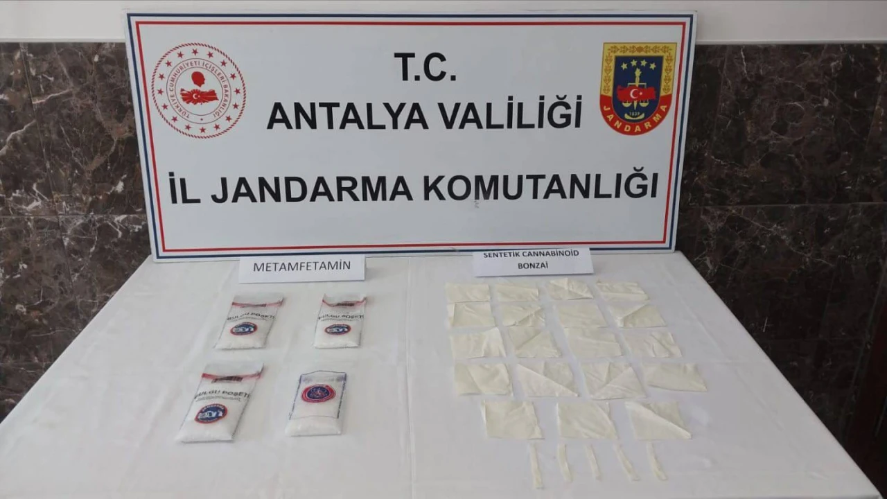Alanyada uyuşturucu operasyonu
