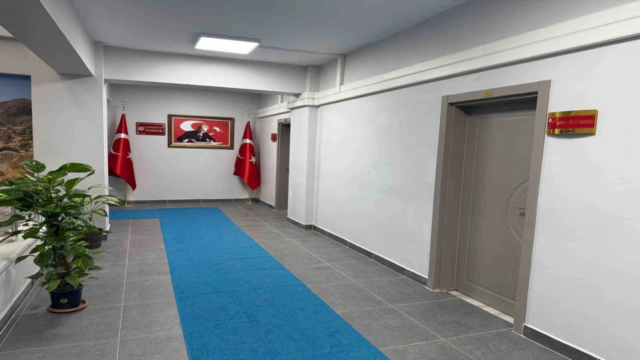 Anamurda modern adliye sarayı hizmete hazırlanıyor