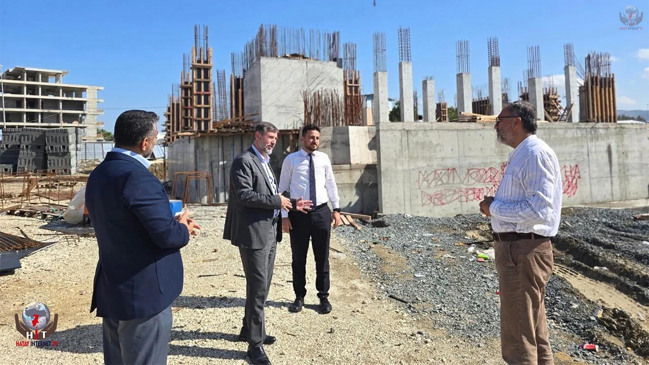 Antakya otogar caminin Ramazan ayına yetiştirilmesi planlanıyor