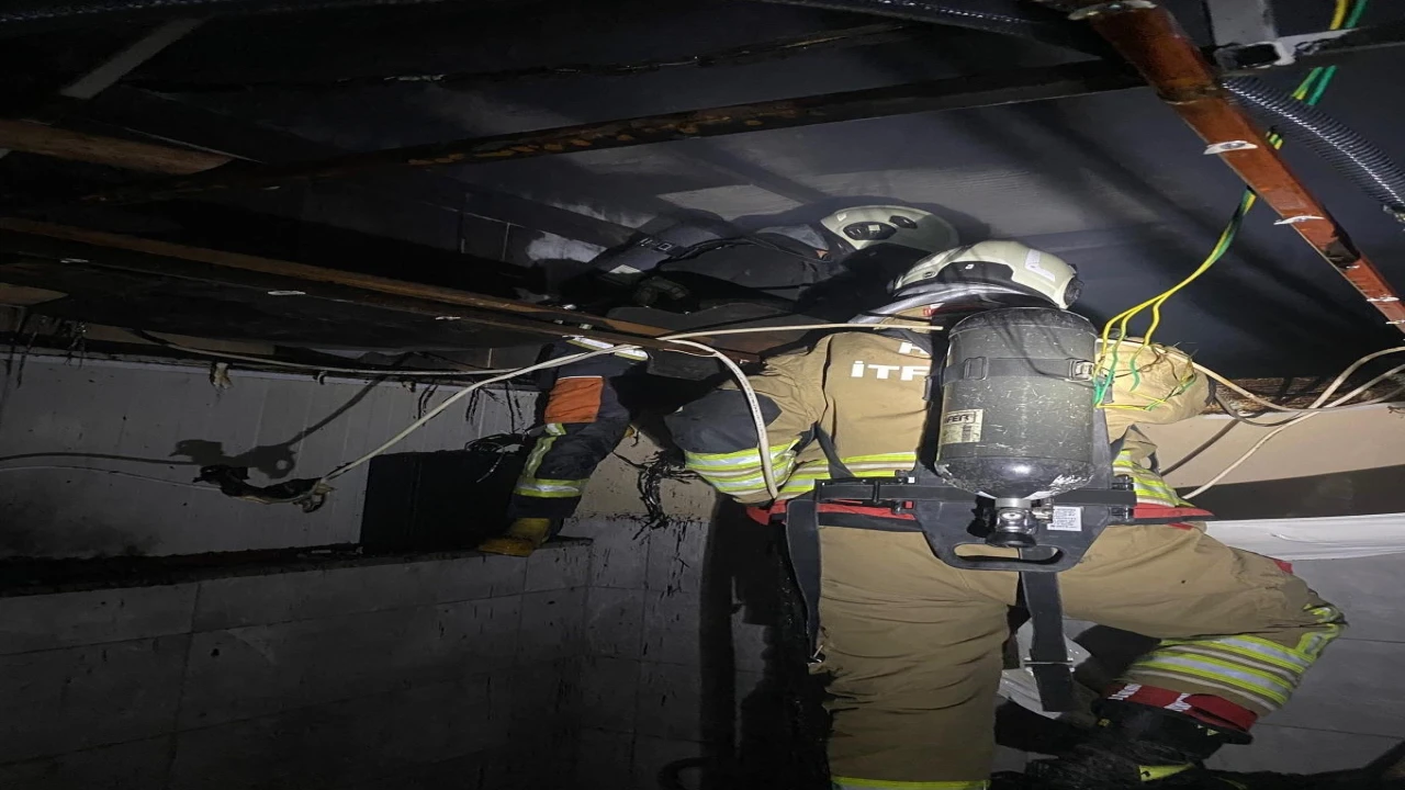 Antakyada fırında yangın çıktı