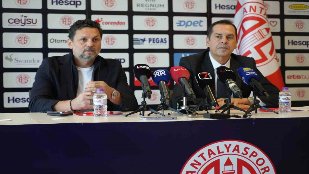Antalyaspor, Erol Bulut ile 2 yıllık sözleşme imzaladı