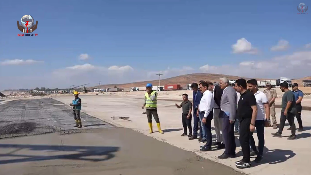 Arap Yarımadası'yla ticarette kavşak nokta olan Cilvegözü'ne tır parkı ve lojistik köy inşa ediliyor