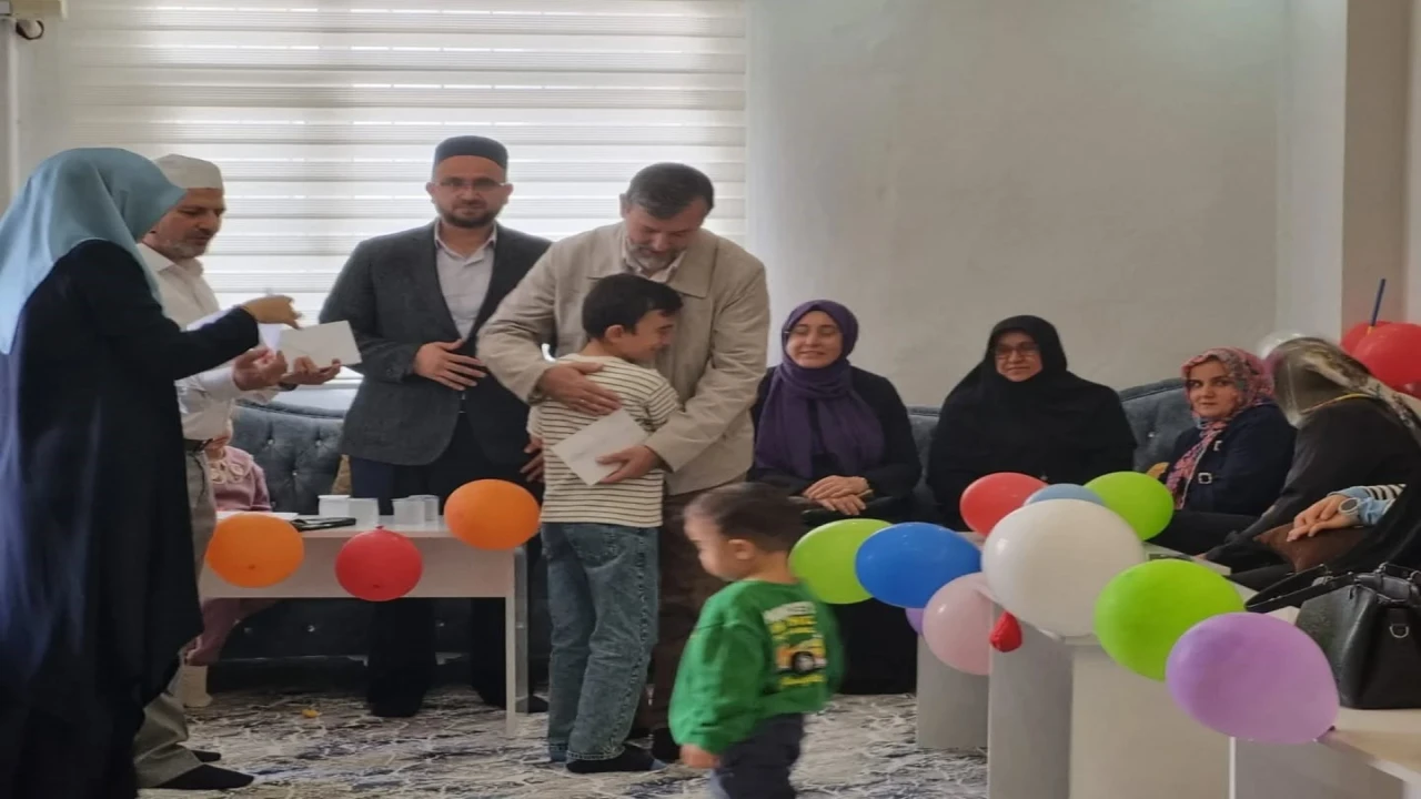 Belende yetimler unutulmadı