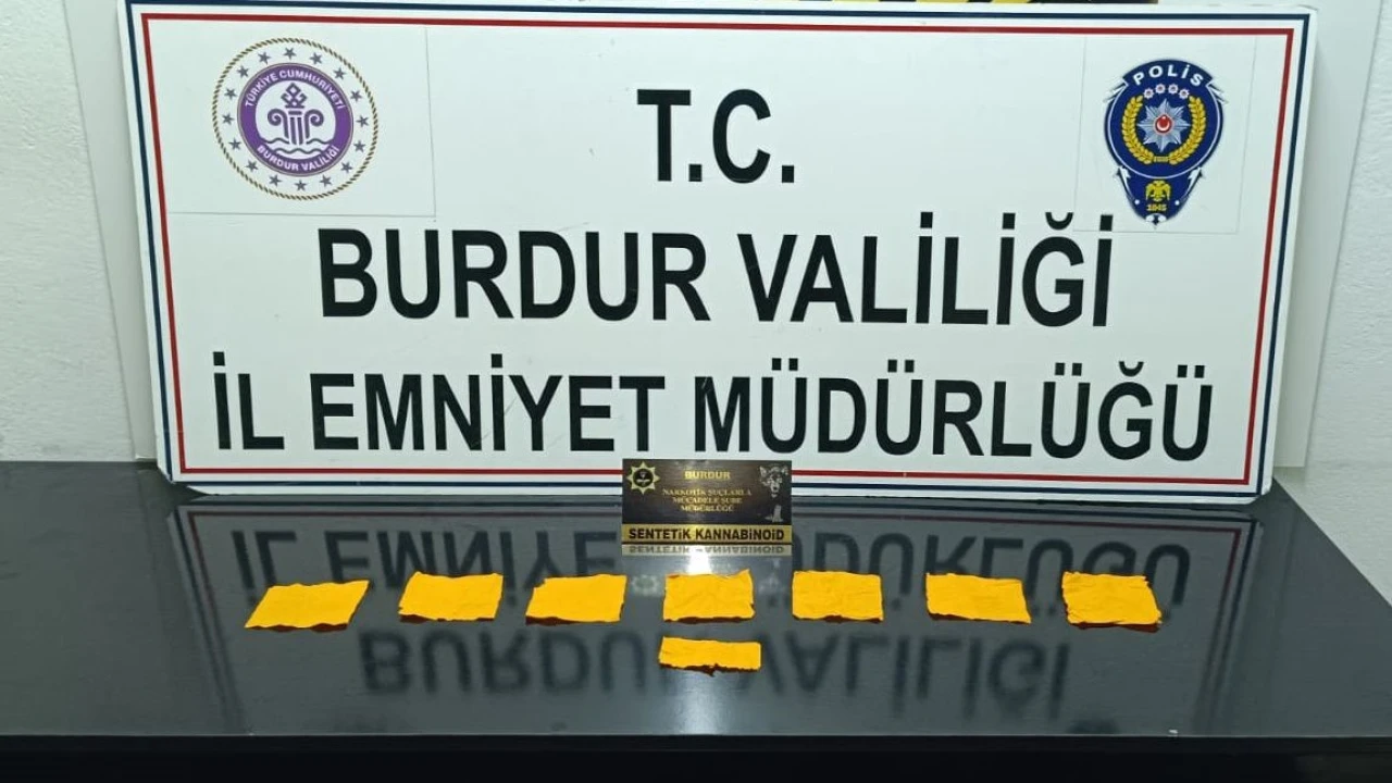 Burdurda uyuşturucu operasyonu: 1 tutuklama