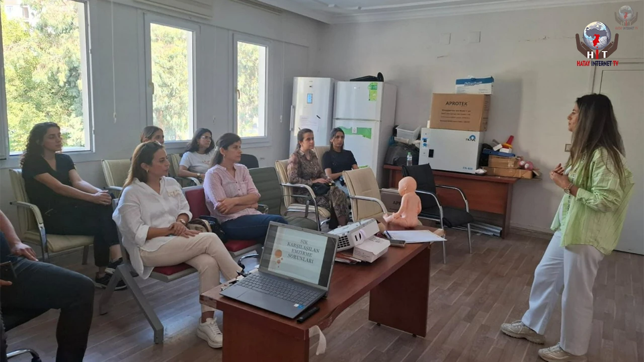 Defne’de Anne Sütü ve Önemi Eğitimi Gerçekleştirildi