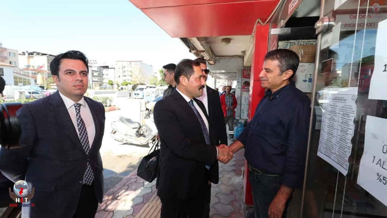 Depremzede esnaftan iş yerini üçüncü kez ziyaret eden valiye davet