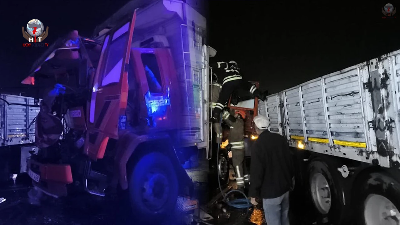 Dörtyol’da trafik kazası: 1 yaralı