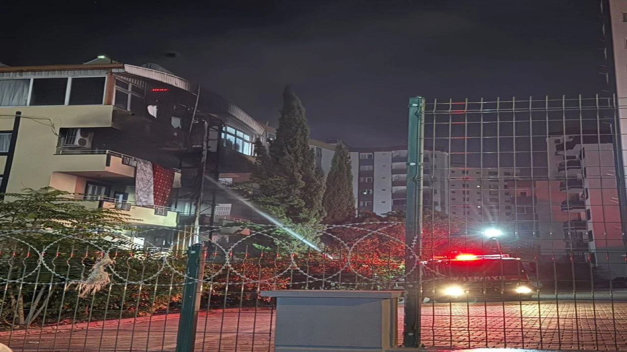 Furkan Vakfına ait kız yurdunda yangın