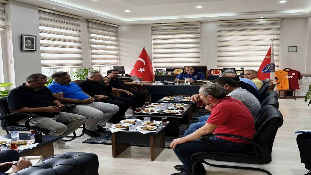 Gazipaşada muhtarlarla Huzur Toplantısı yapıldı