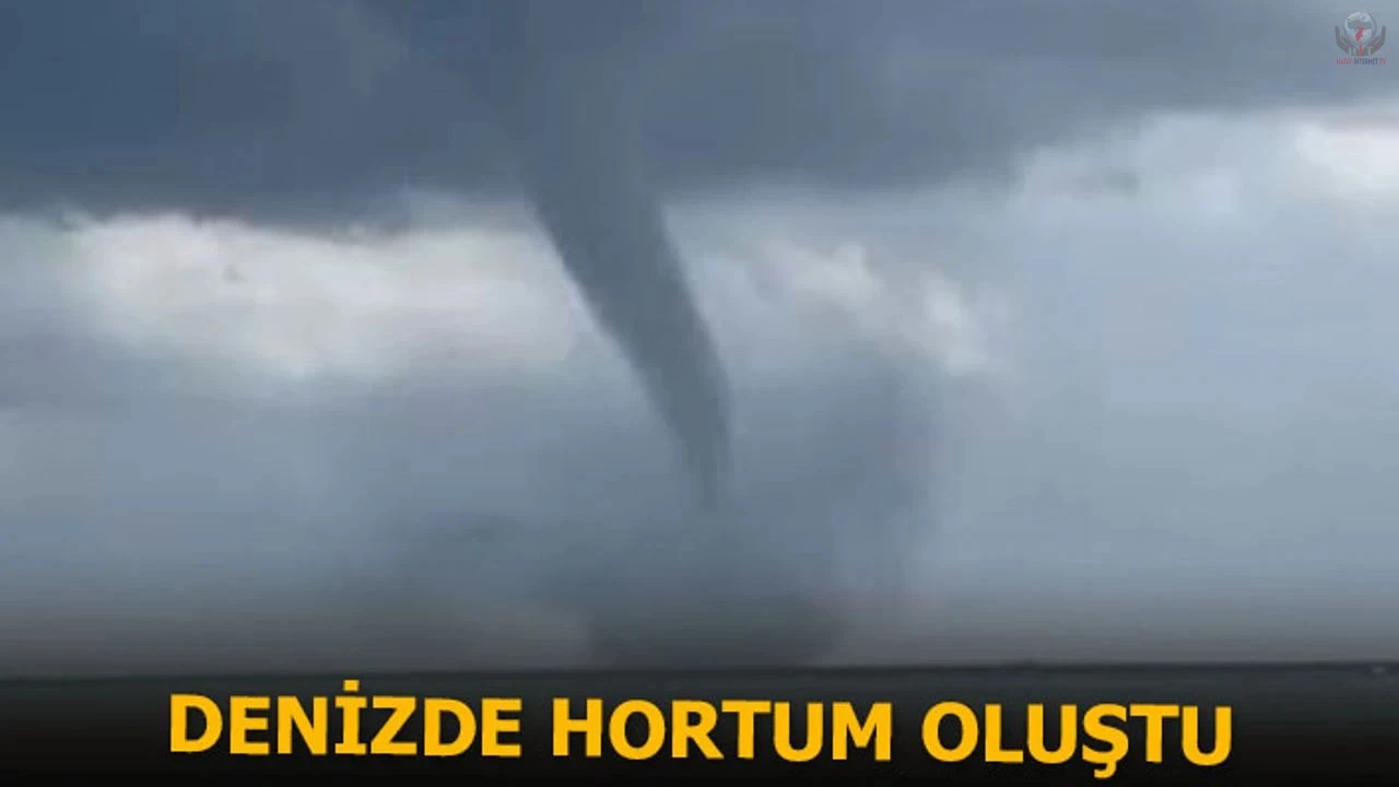 Hatayda denizde hortum çıktı, karada etkili olan yağış sele neden oldu