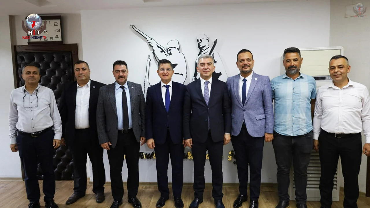 HÜRRİYETÇİ SENDİKALARDAN BAŞKAN AMAÇ’A ZİYARET