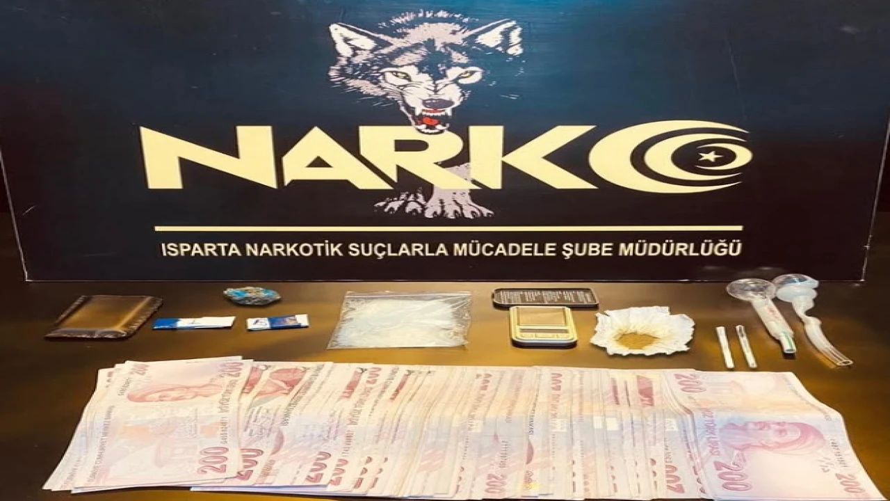 Ispartada uyuşturucu operasyonu: 2 şüpheli gözaltına alındı