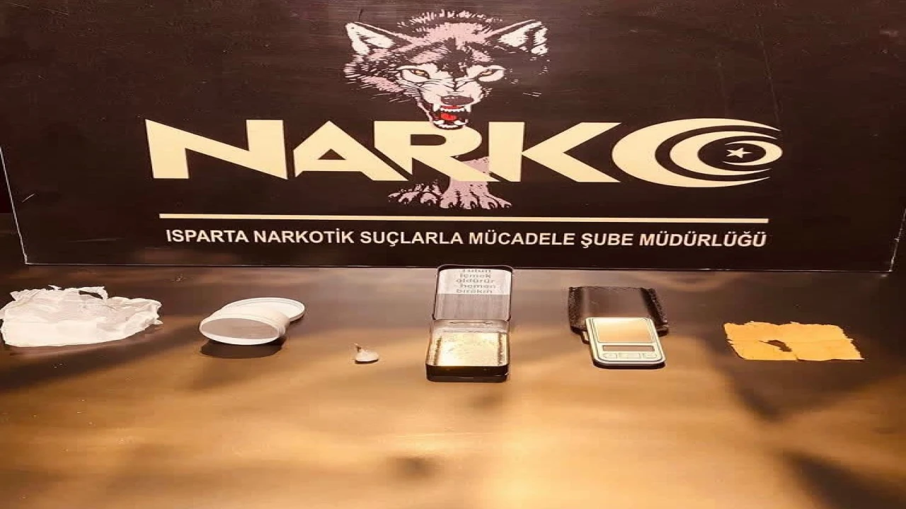 Ispartada uyuşturucu operasyonunda 5 şüpheliye işlem başlatıldı