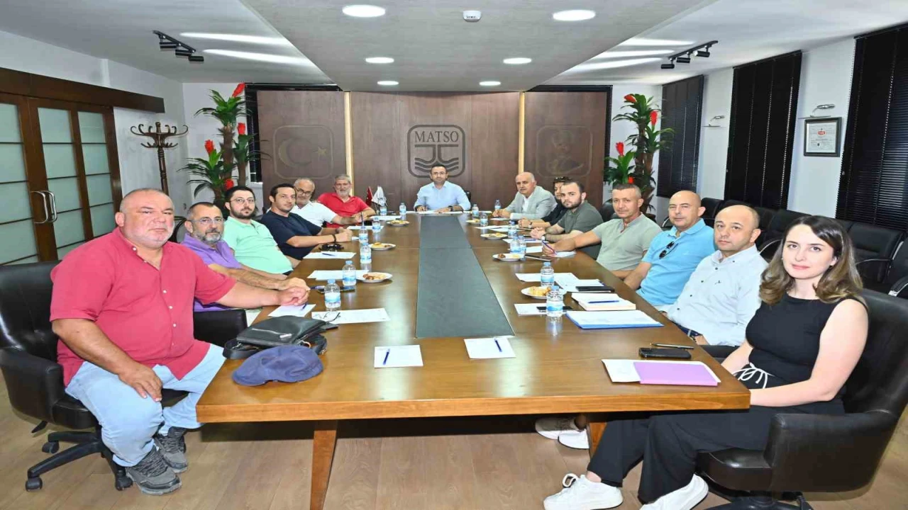 MATSOda zeytinyağı fabrikası işletmelerinin sorun ve talepleri masaya yatırıldı
