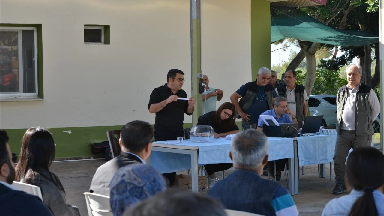 Mersin Orman Bölge Müdürlüğünde işçi alımı kurası tamamlandı