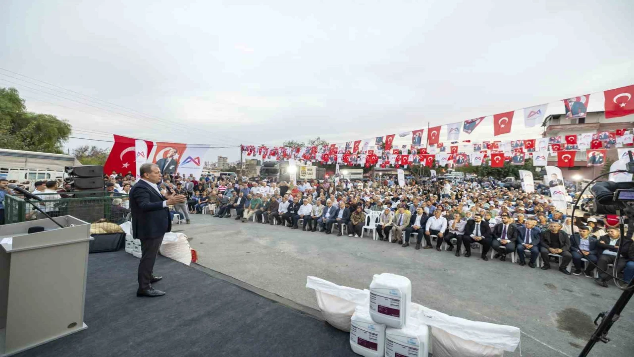 Mersinde üreticiye 85 milyon liralık destek