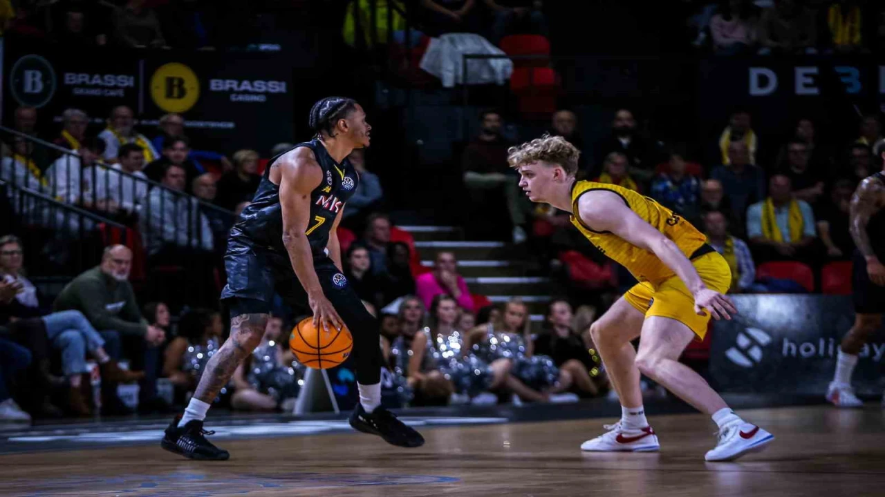 MSK Erkek Basketbol Takımı Avrupadaki ilk galibiyetini kazandı