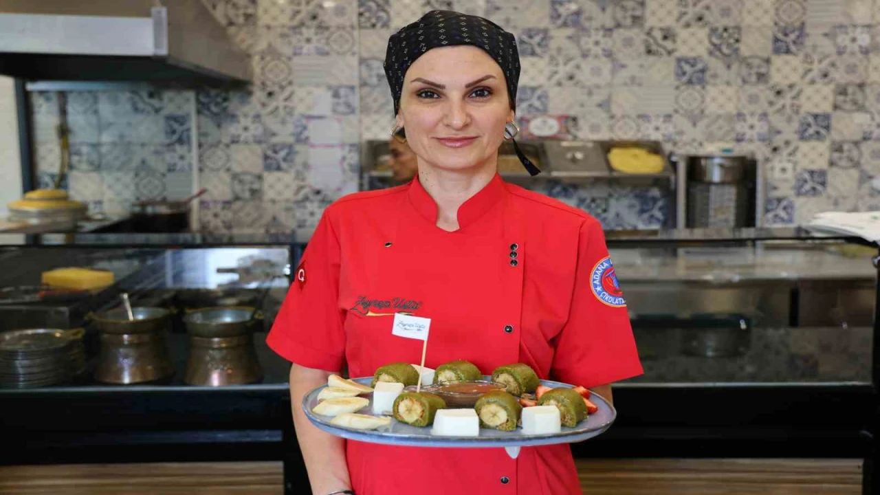 Uzak Doğudan gelen müşterilerinden esinlendi, Sushi Kadayıf yaptı