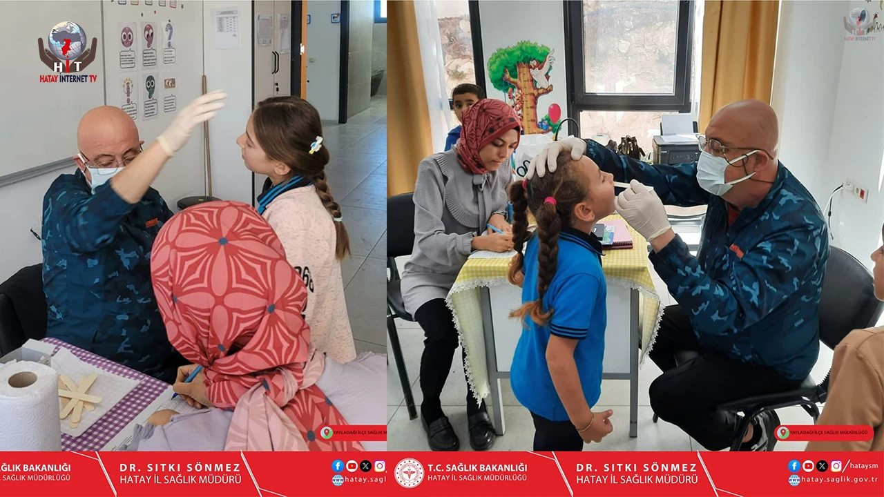 YAYLADAĞI’NDA AĞIZ VE DİŞ SAĞLIĞI TARAMASI YAPILDI