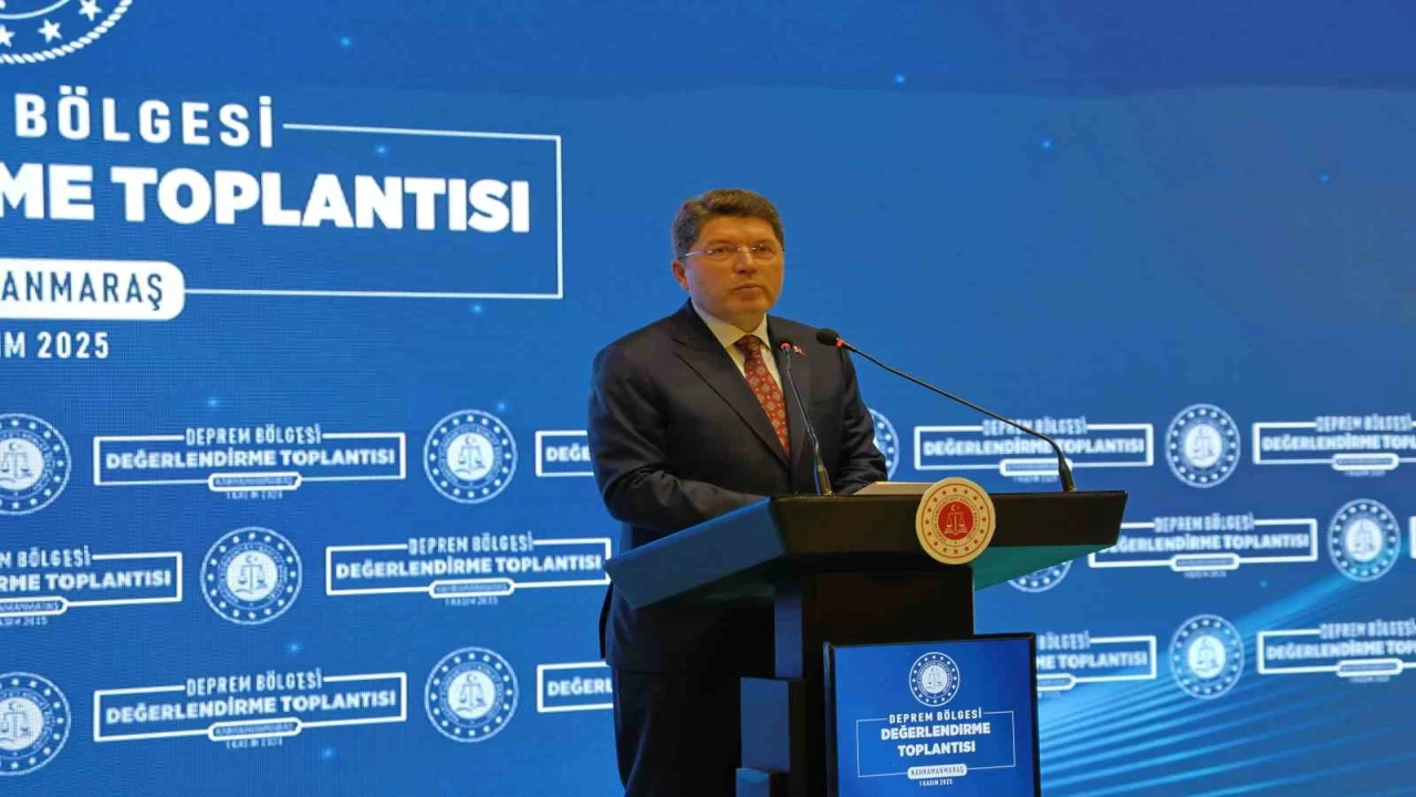 Adalet Bakanı Yılmaz Tunç: Deprem bölgesinde 2 bin 591 ceza davası açıldı