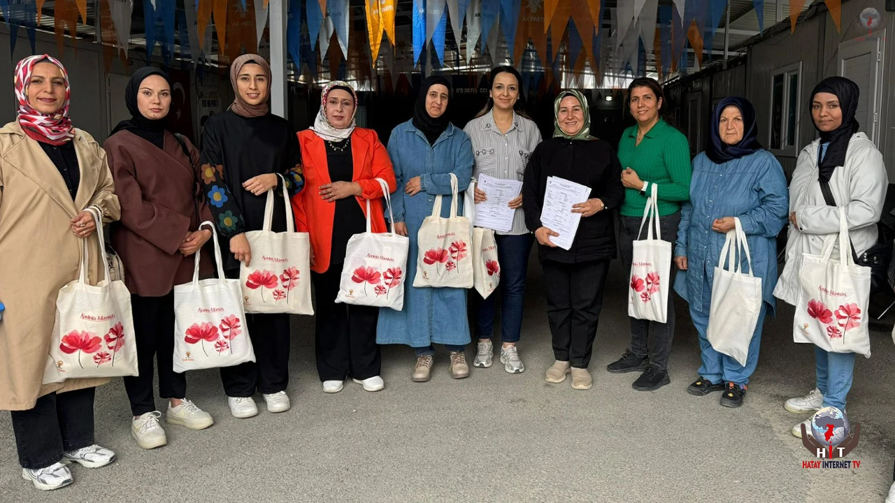 AK KADINLAR SAHADA GÜCÜNÜ ARTIRIYOR