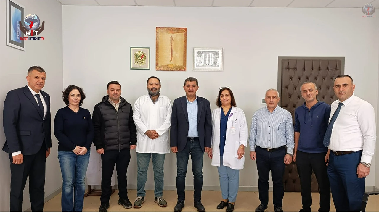 AK PARTİ’DEN BAŞHEKİM KAVVASOĞLU’NA ZİYARET