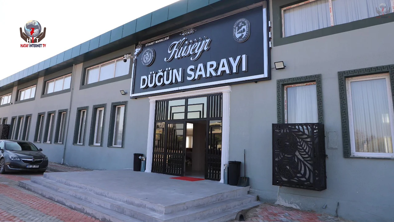 ALTINÖZÜ’NDE MODERN DÜĞÜN SALONU AÇILDI