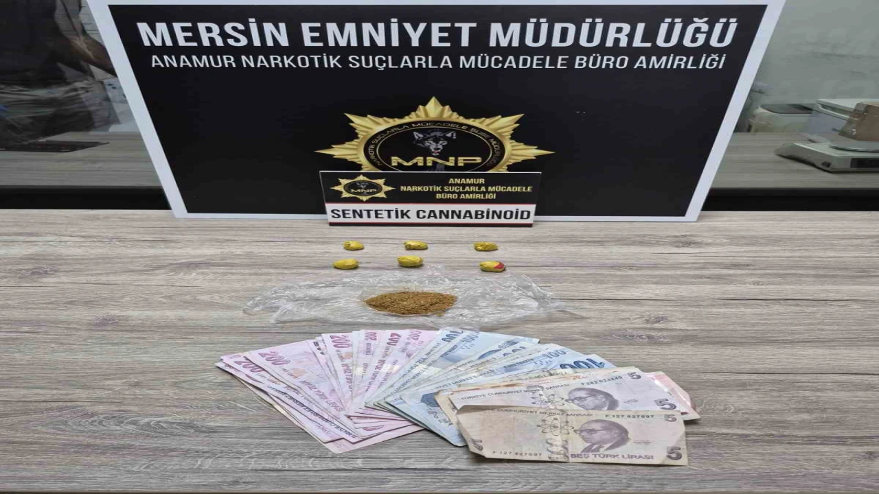 Anamurda uyuşturucu taciri yakalandı