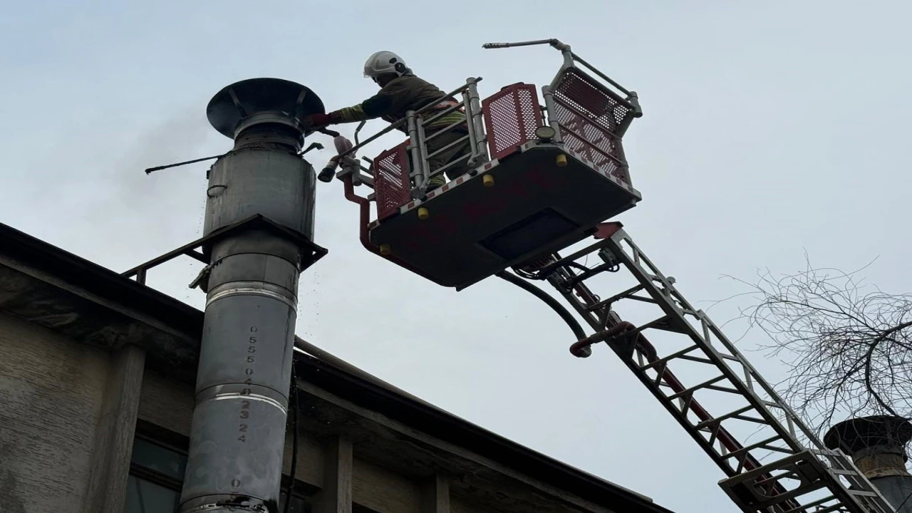 Antakyada baca yangını