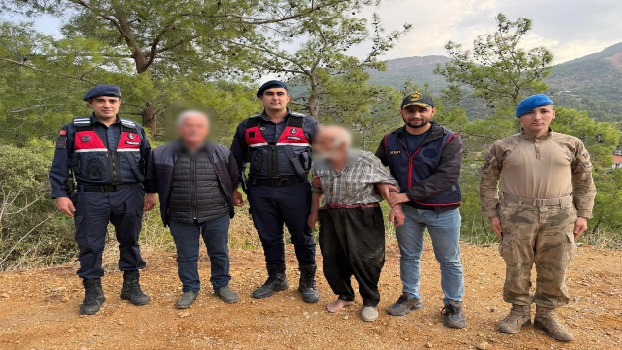 Antalyada kaybolan yaşlı adam evinden 5 kilometre uzakta bulundu