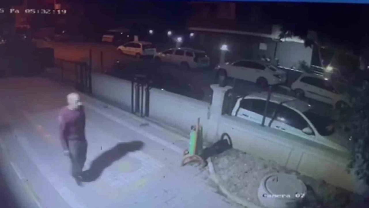 Apartman otoparkından bisiklet çaldı