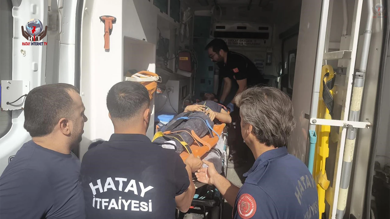 Asansör bakımı için gitmişti, halatla makaranın arasına ayağını sıkıştırdı