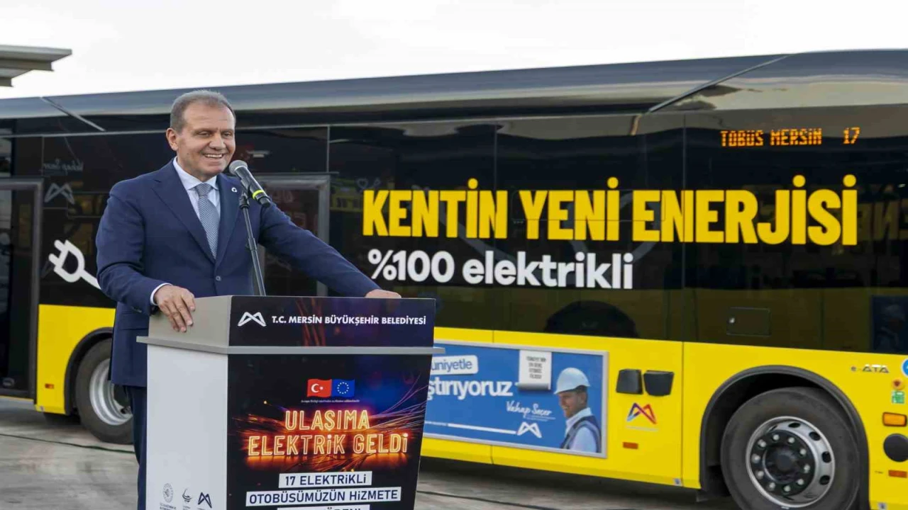 Başkan Seçer: Elektrikli otobüsler bizim vizyonumuza uygun