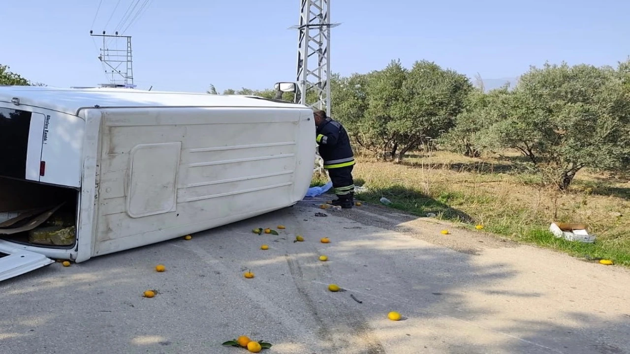 Defnede trafik kazası: 2 yaralı