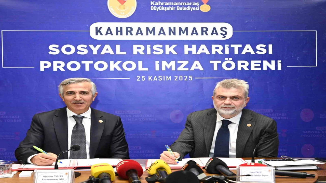 Kahramanmaraşın sosyal risk haritası oluşturuluyor