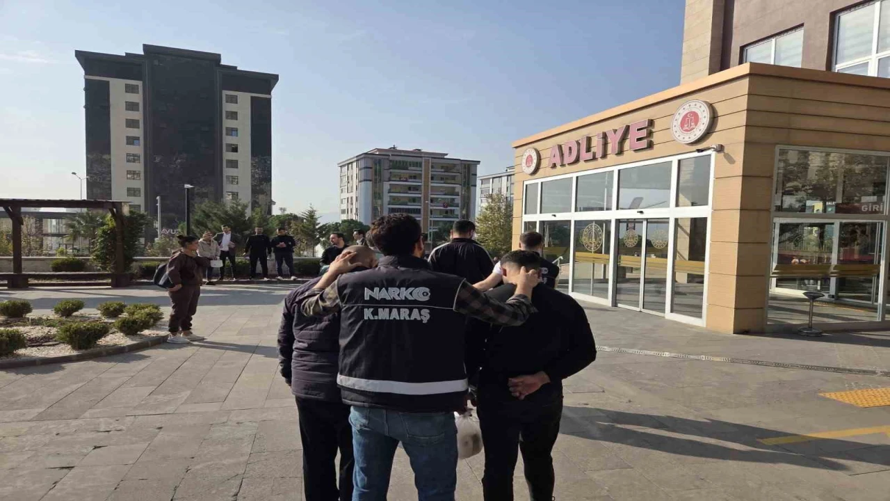 Kahramanmaraşta uyuşturucuya 3 tutuklama